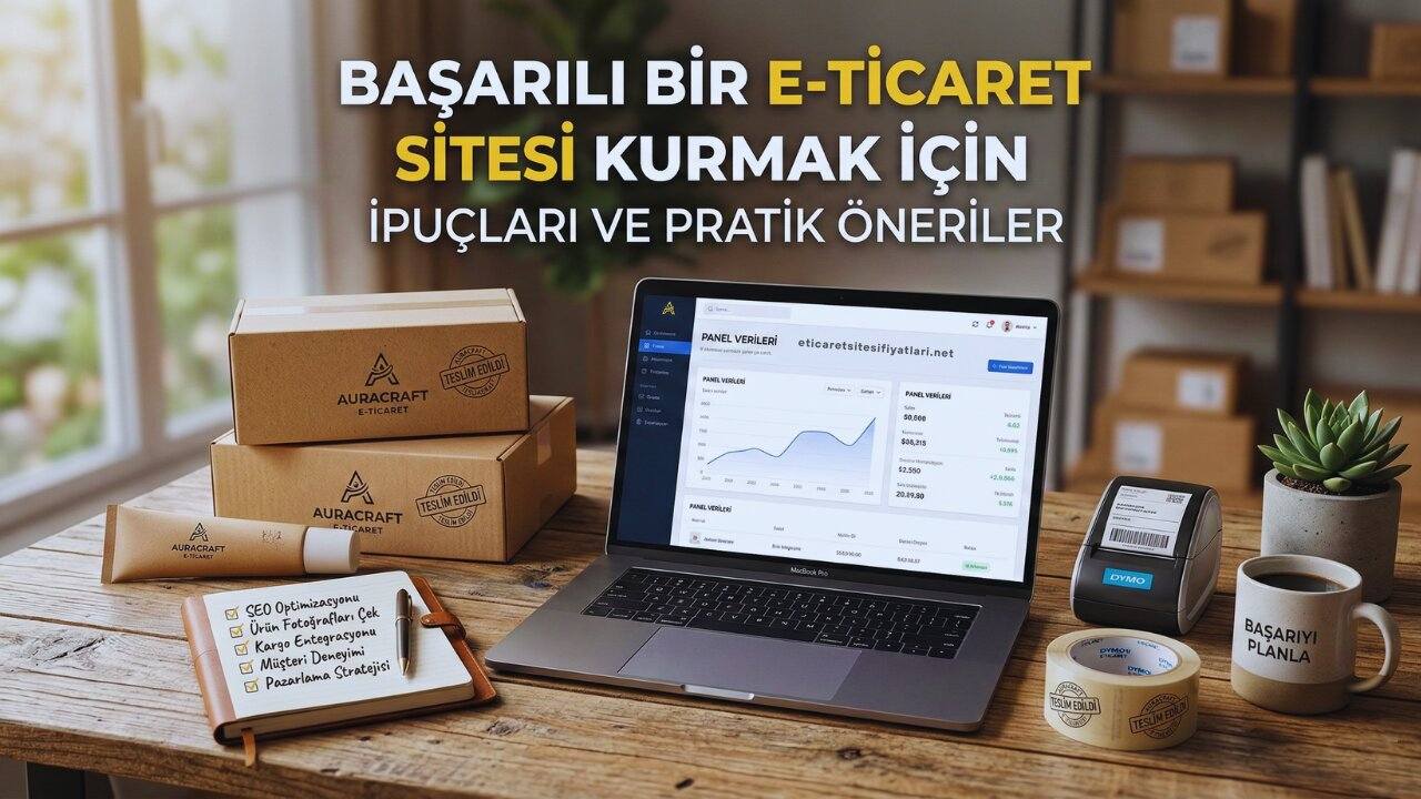 Online mağaza kurulumunda dikkat edilmesi gereken temel adımlar ve başarı stratejileri.